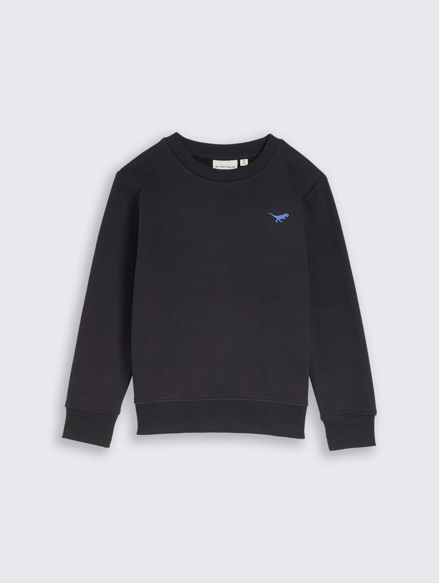sweatshirt mit stickerei