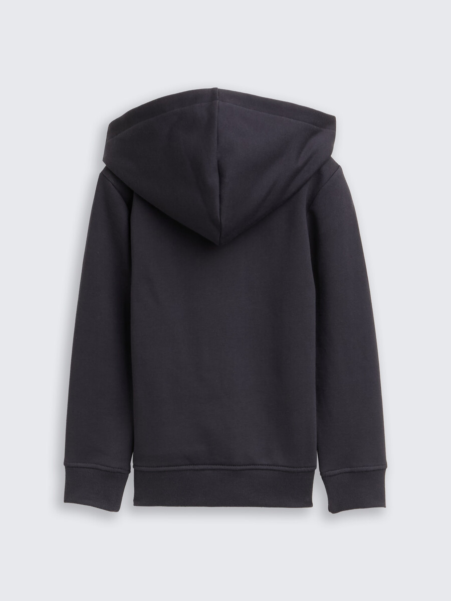 kapuzenjacke mit stickerei