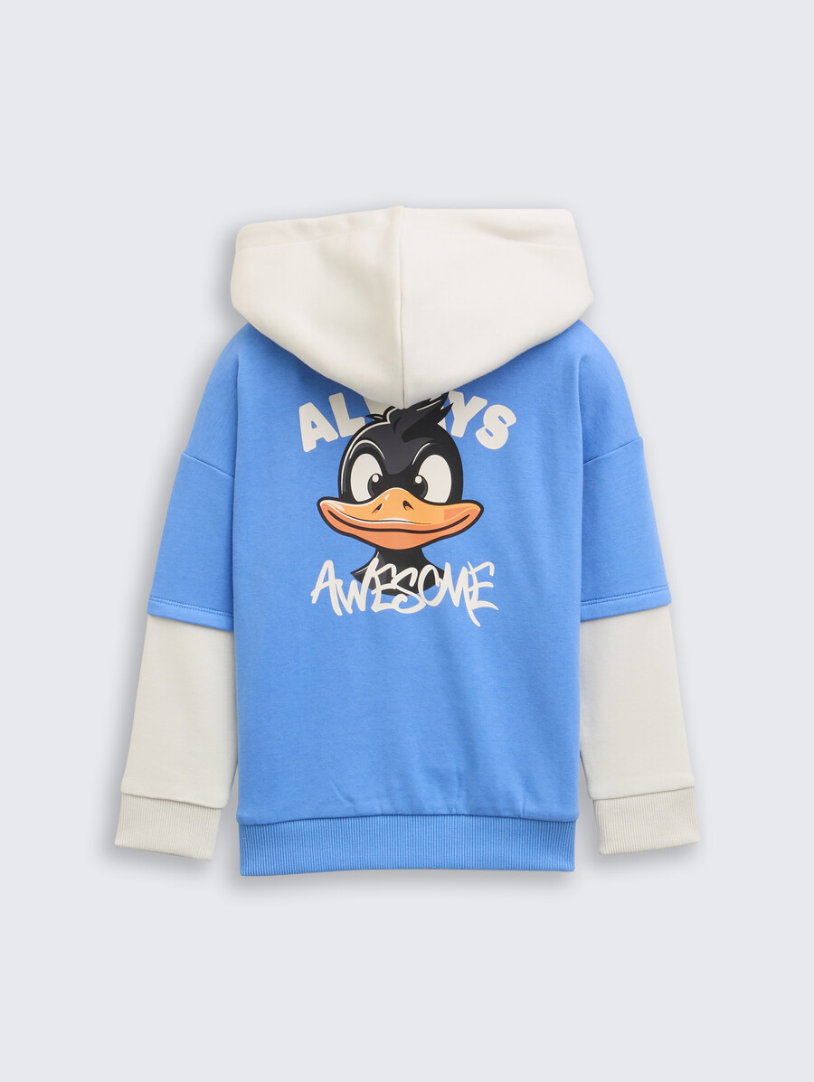 hoodie-sweatshirt im 2-in-1-look