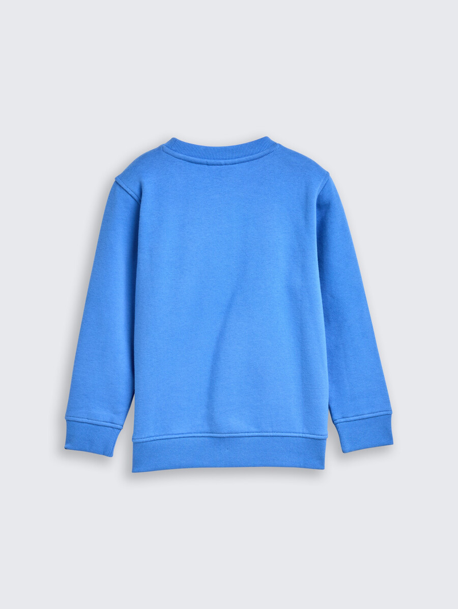 sweatshirt mit motivdruck