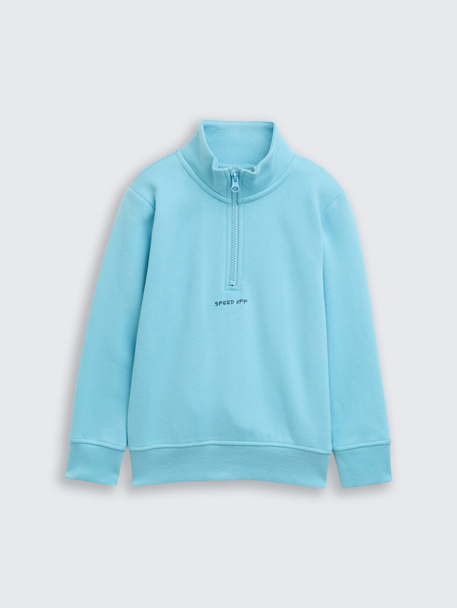 sweatshirt mit reißverschluss