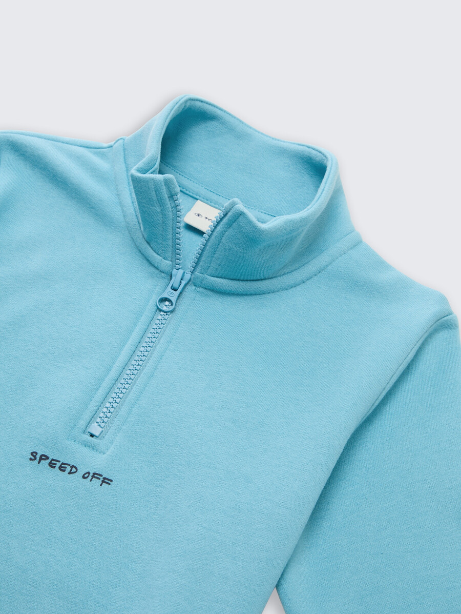 sweatshirt mit reißverschluss