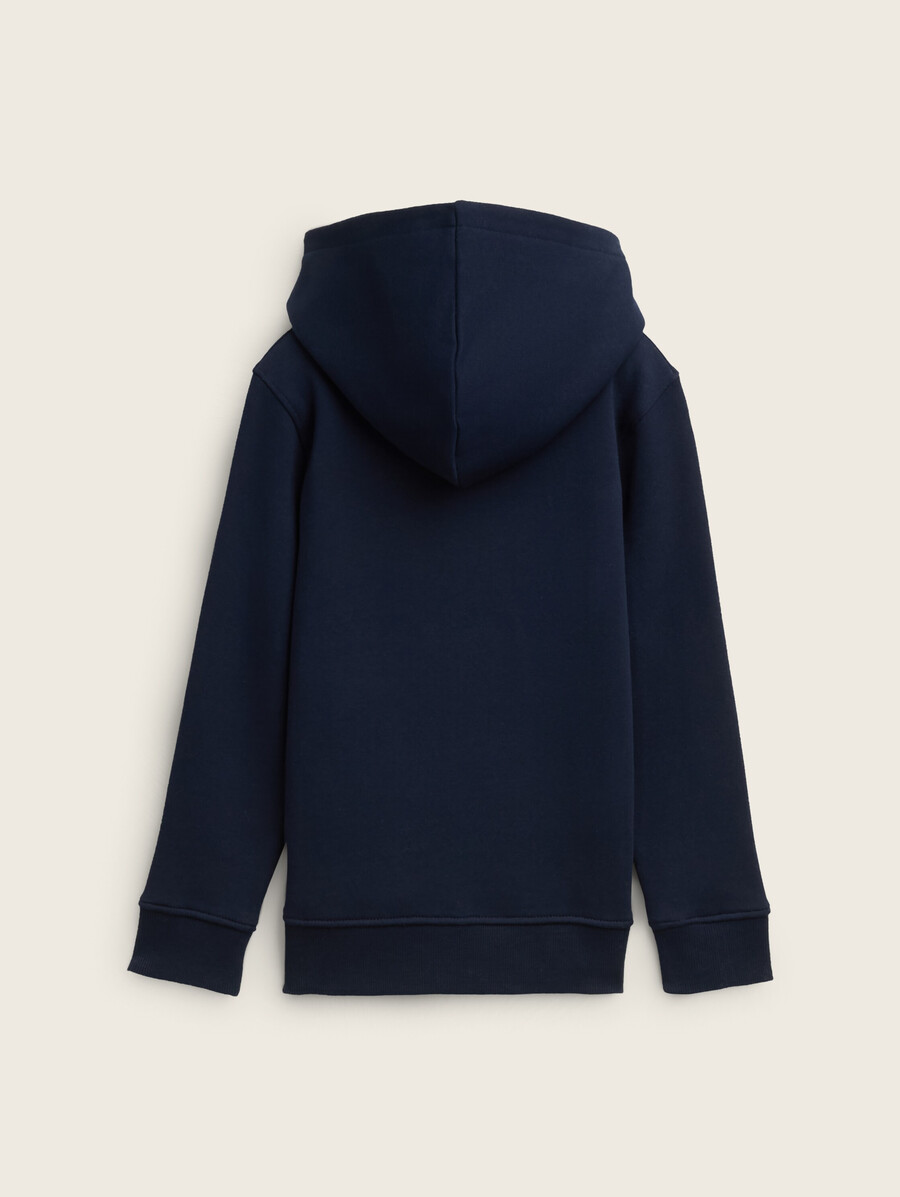 kapuzenpullover mit logodruck