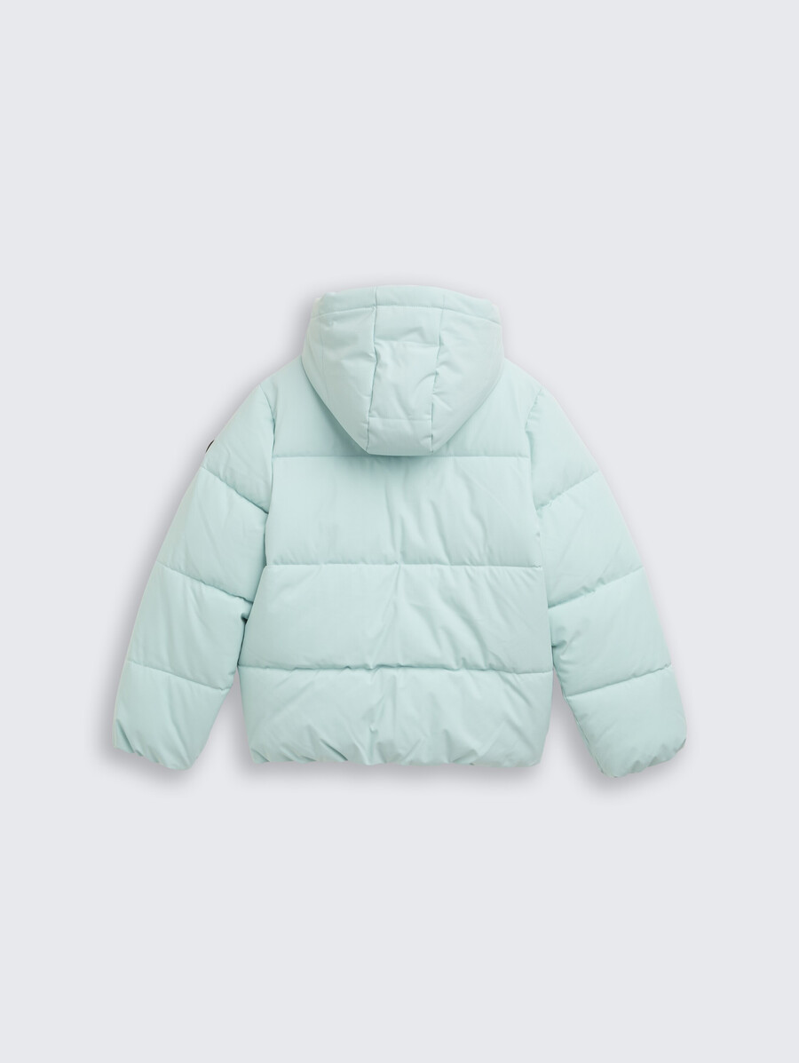 steppjacke mit kapuze