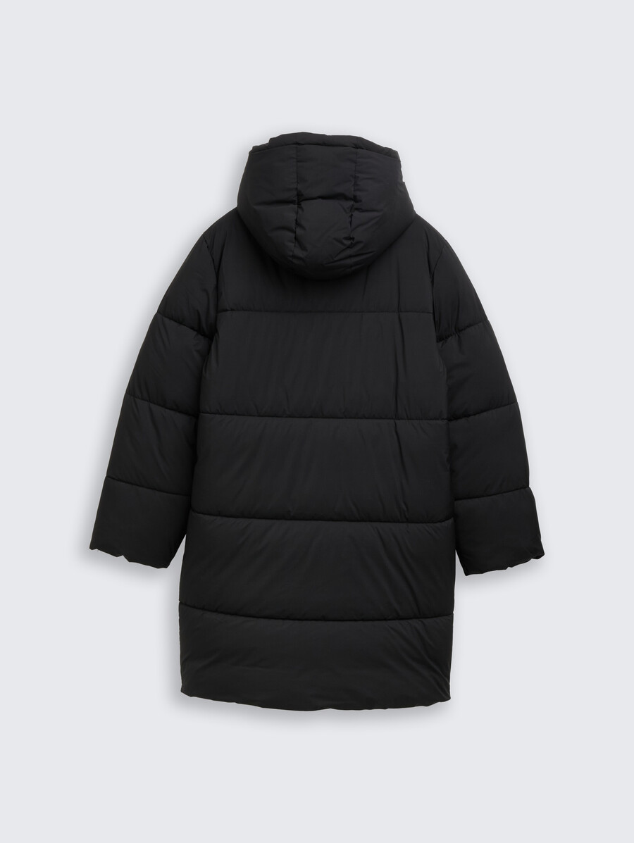 steppjacke mit kapuze