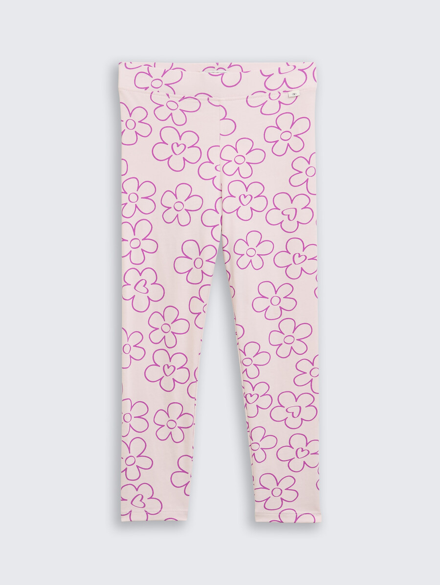 leggings mit blumenmuster