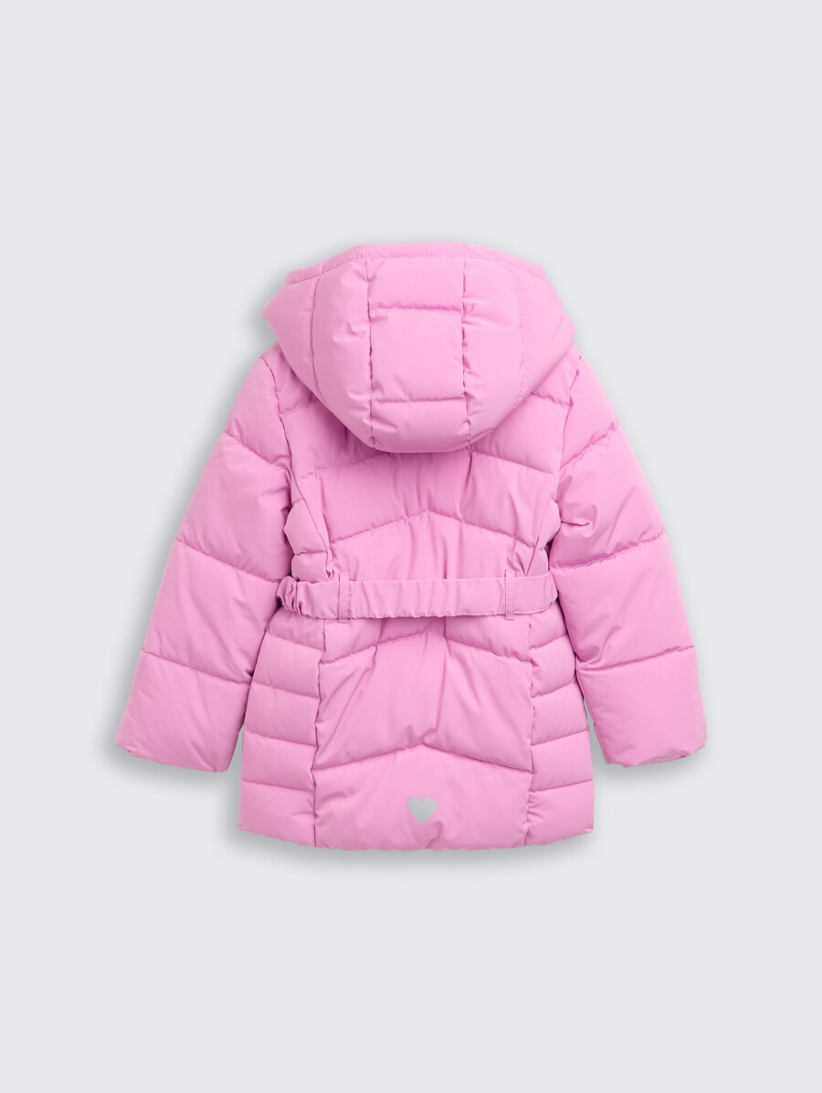 steppjacke mit gürtel