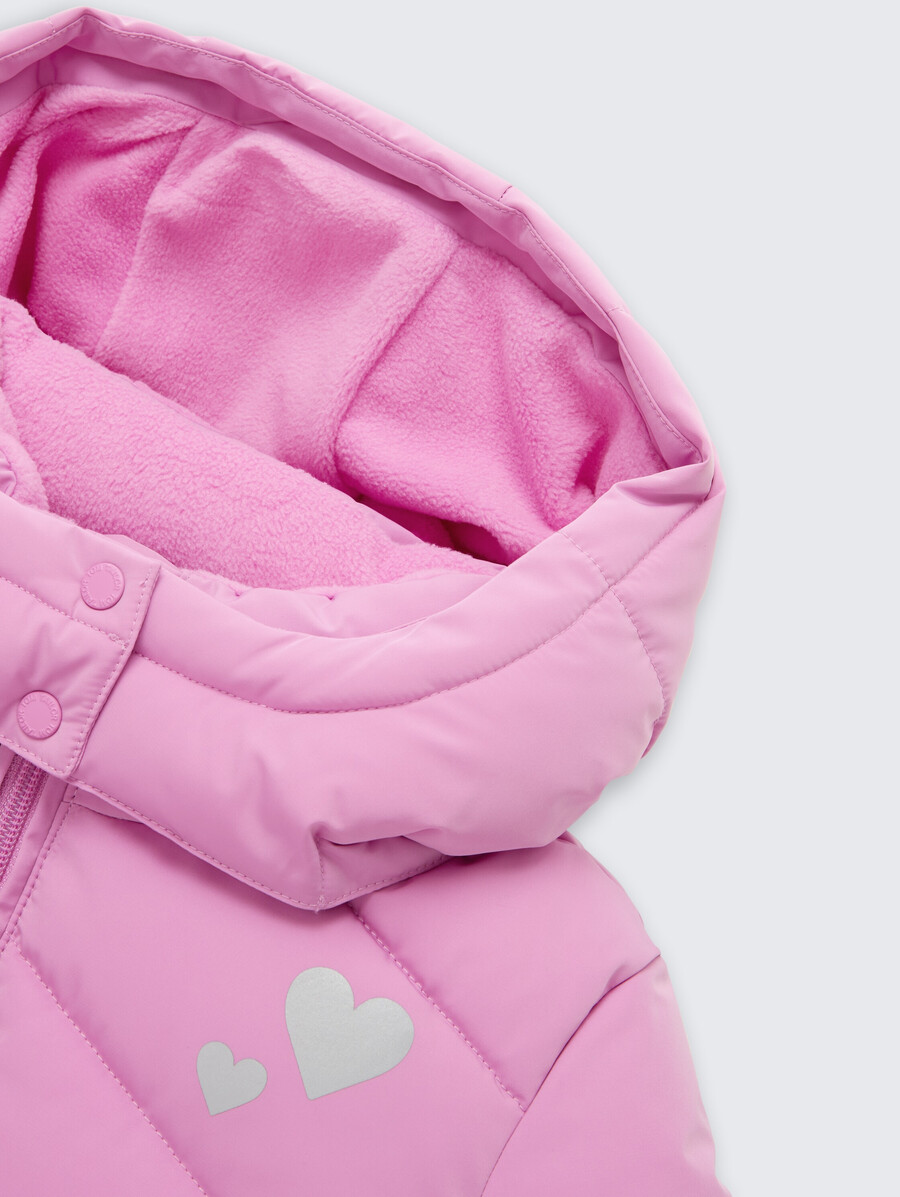 steppjacke mit gürtel