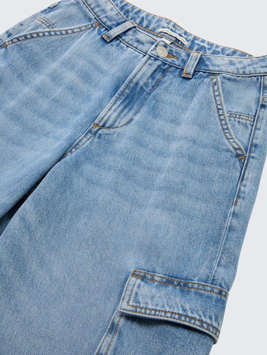 weit geschnittene cargo-jeans