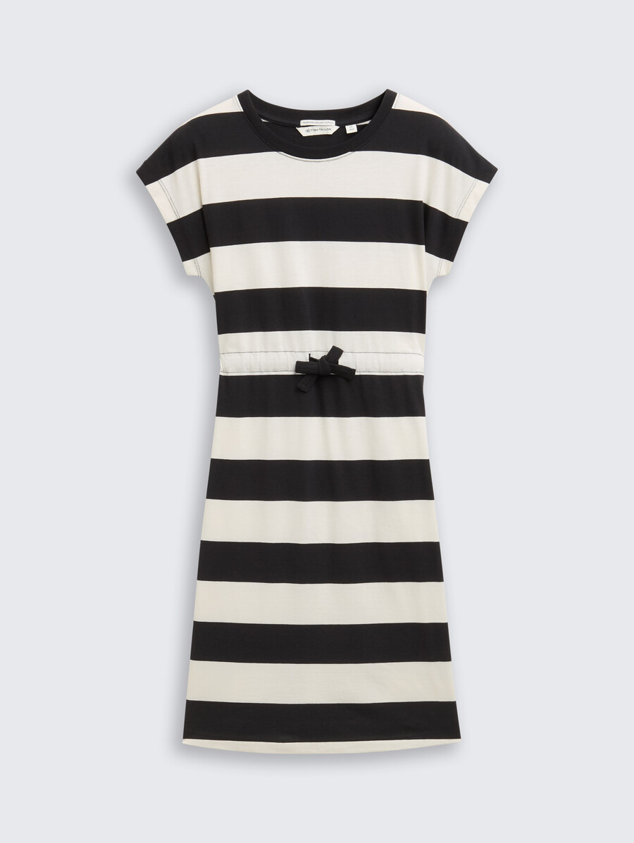 minikleid mit streifenmuster