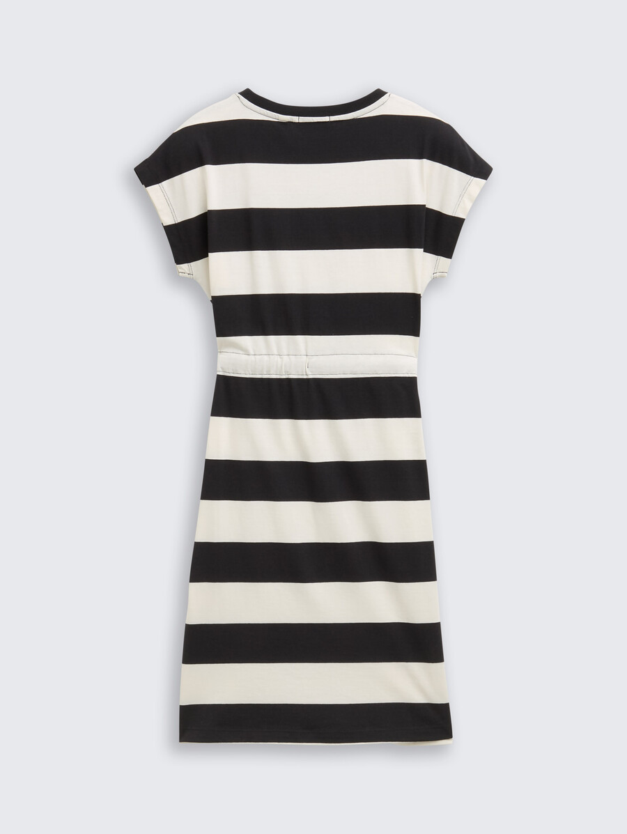 minikleid mit streifenmuster