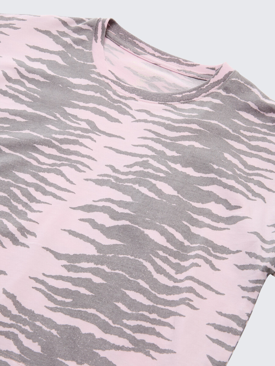 kurzes langarmshirt mit muster