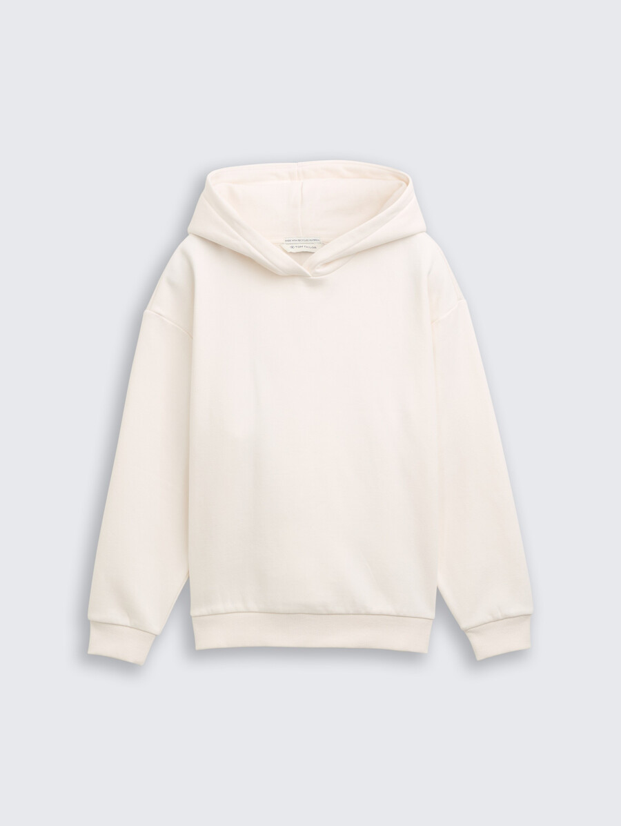 oversize-hoodie mit rückendruck