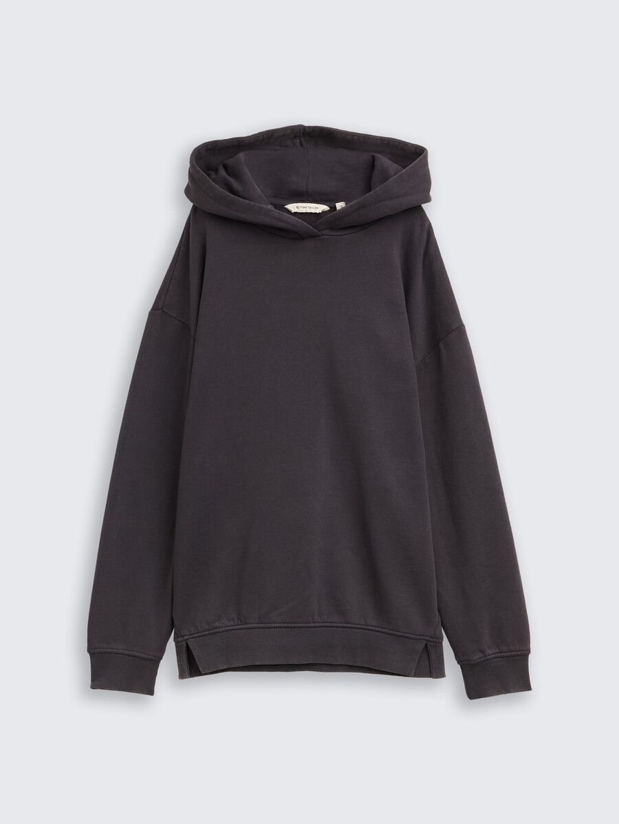 oversize-hoodie mit rückendruck