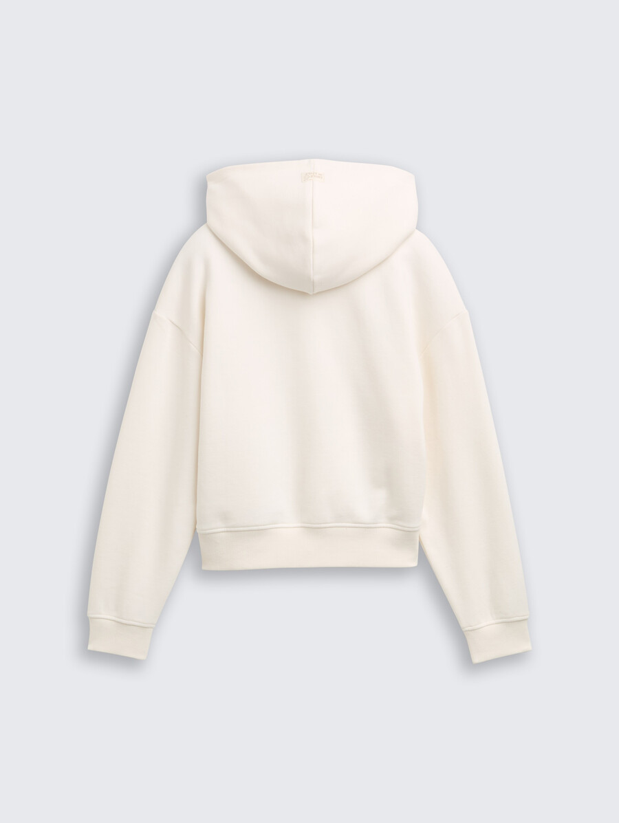 kapuzenpullover mit reißverschluss