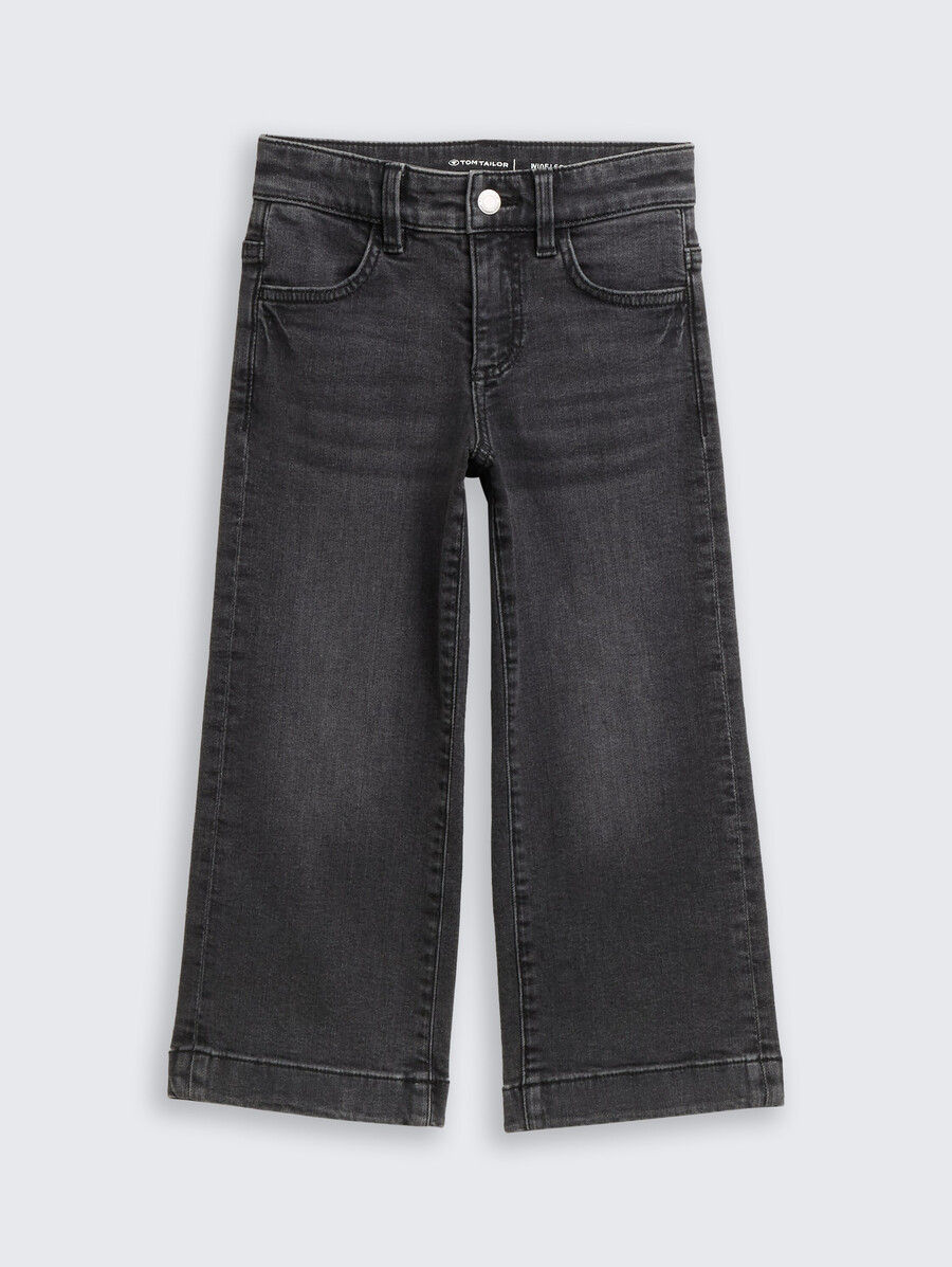 weit geschnittene jeans mit stretchanteil