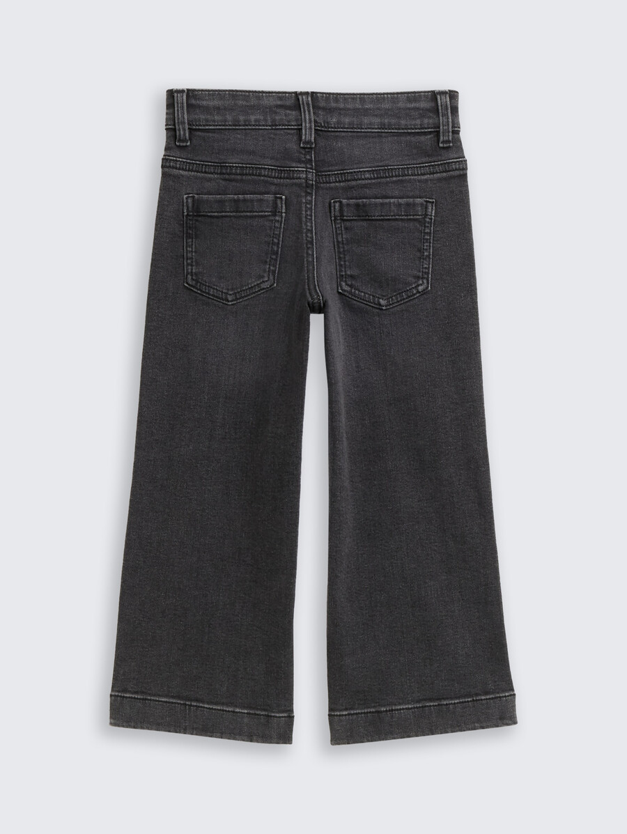 weit geschnittene jeans mit stretchanteil