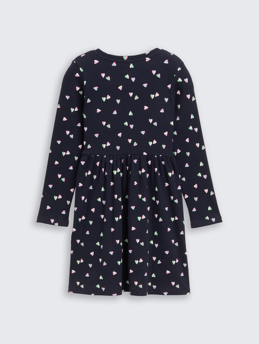 minikleid mit allover-print