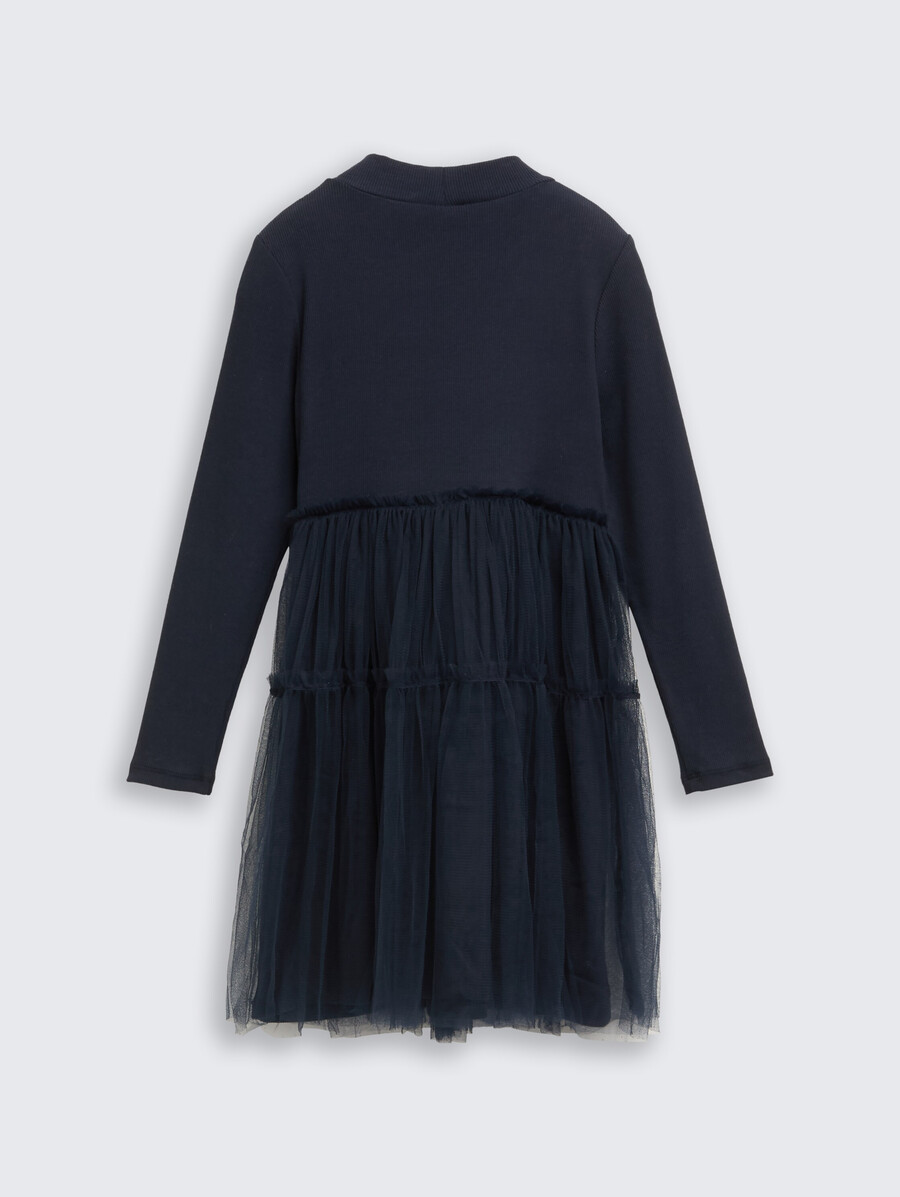 minikleid mit tüllrock