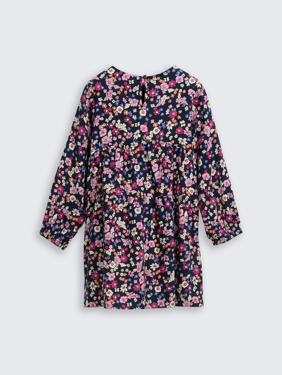 minikleid mit blumenmuster