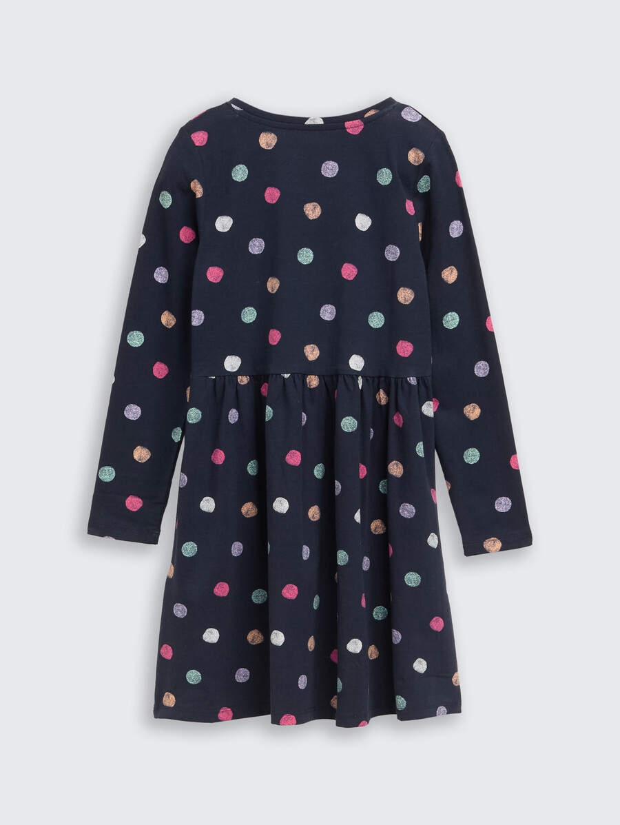 mini-jerseykleid mit allover-print