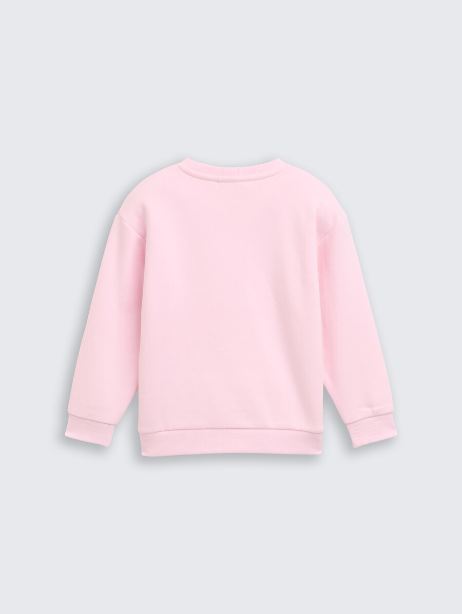 oversize-sweatshirt mit stickerei