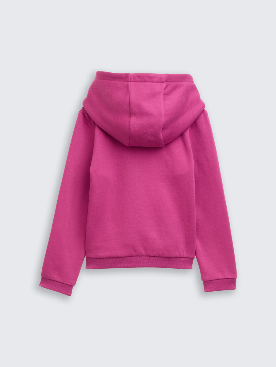kapuzenpullover mit wendbaren pailletten